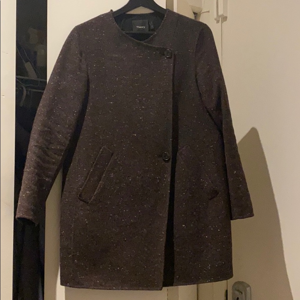 Theory cocoon coat, oversized, S